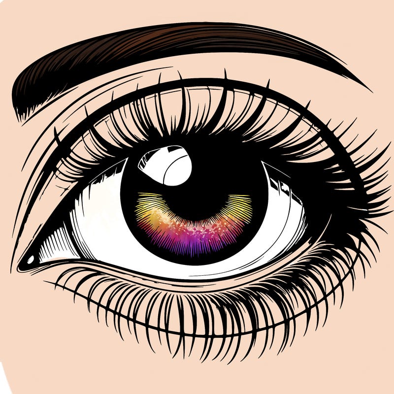 realistic eye