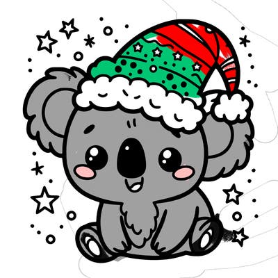 christmas koala