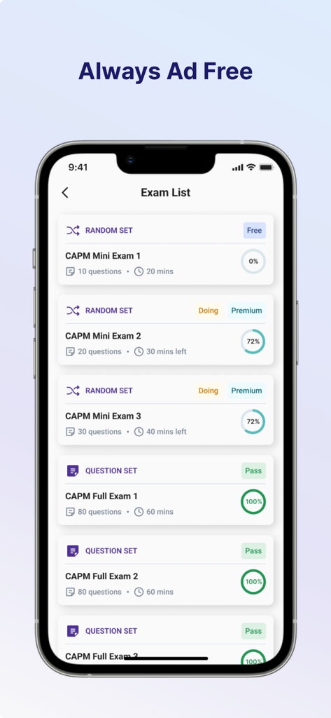 CAPM Exam Simulator - Education App | MWM