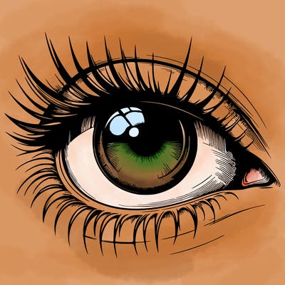 realistic eye