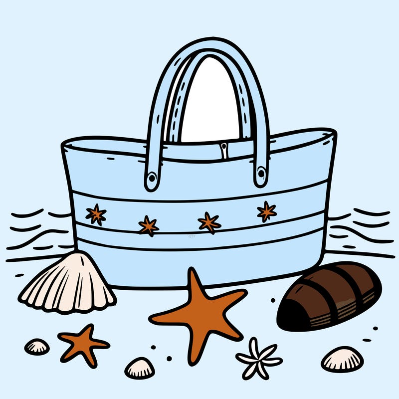 a beach bag