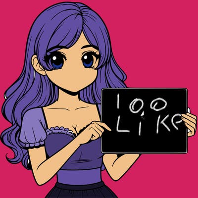 realistic pretty girl holding blank sign