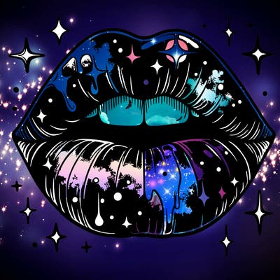 really realistic galaxy lips