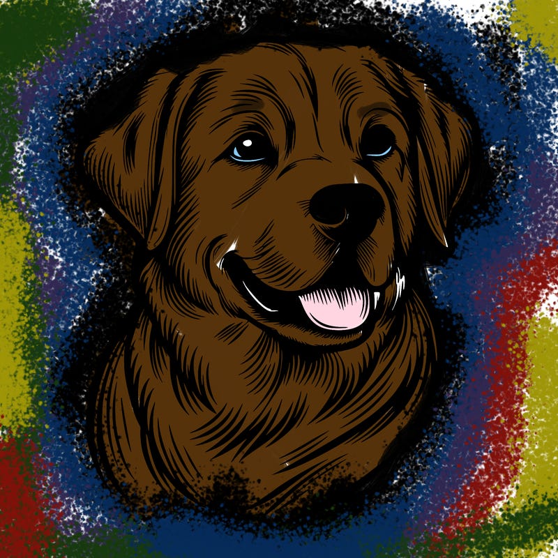 realistic dog