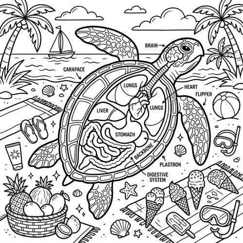 Sea Turtle Anatomy