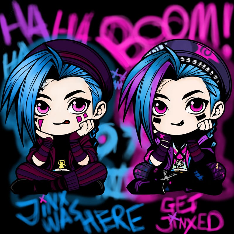 realistic jinx arcane