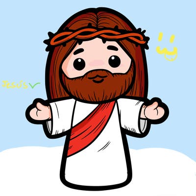 jesus plush