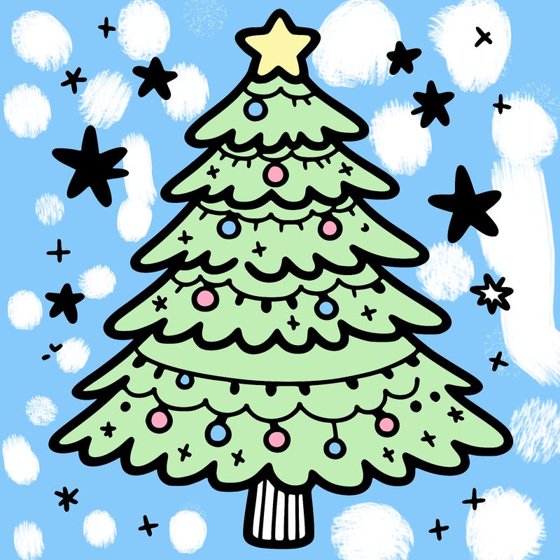 simple christmas tree
