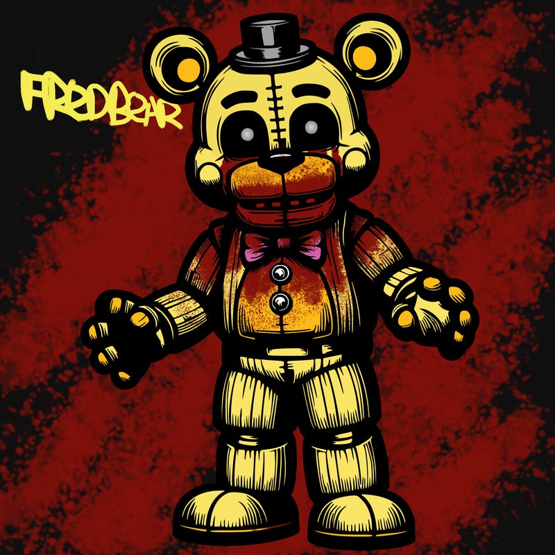 creepy bear animatronic