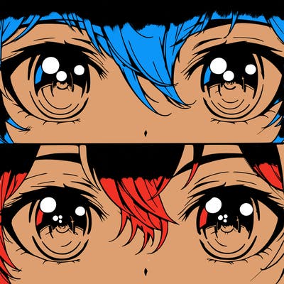 anime eyes