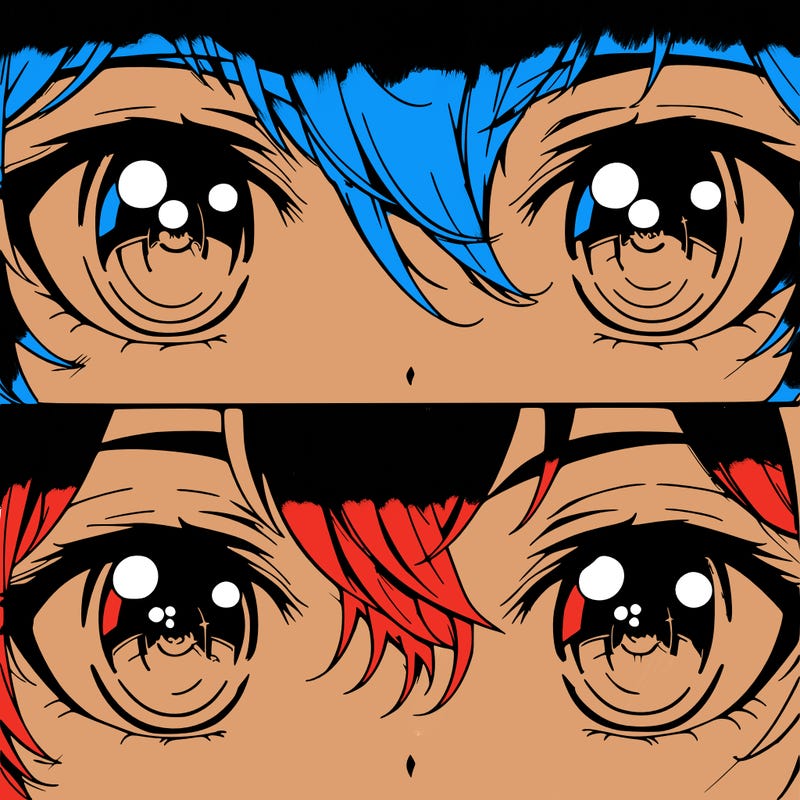 anime eyes