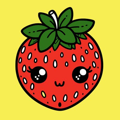 cute strawberry