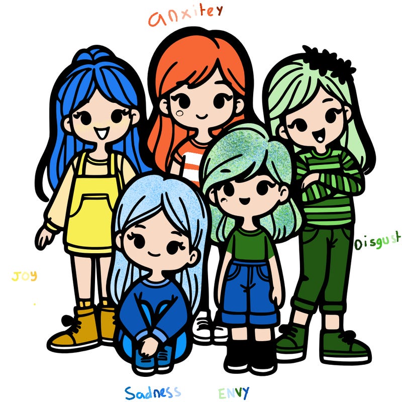 5 girls