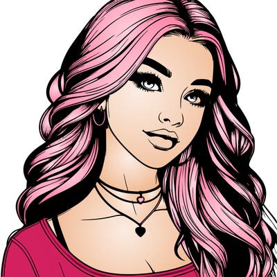 detailed realistic girl