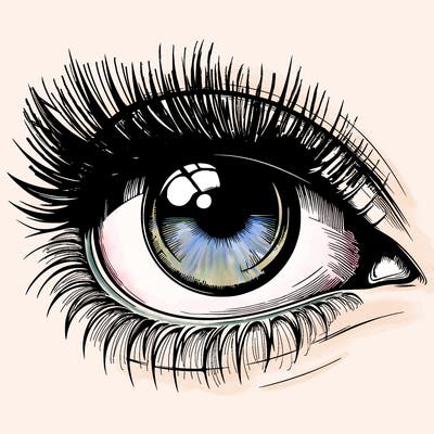 realistic eye