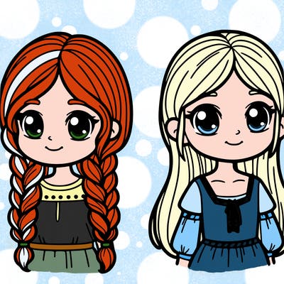elsa and anna