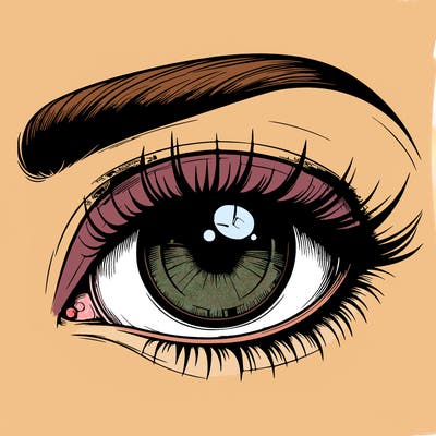 realistic eye