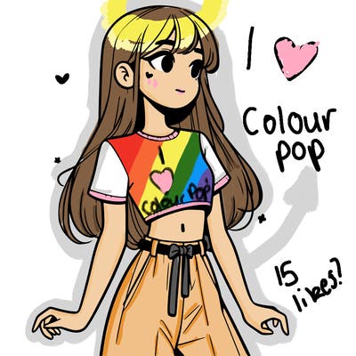 girl in a cute crop top