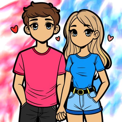 boyfriend and girlfriend