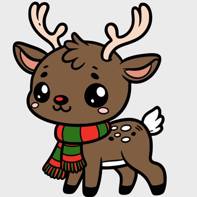 cute reindeer
