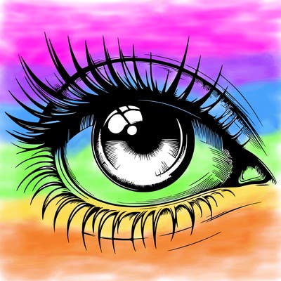 realistic eye