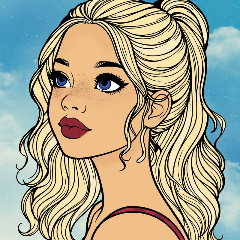 beautiful realistic girl