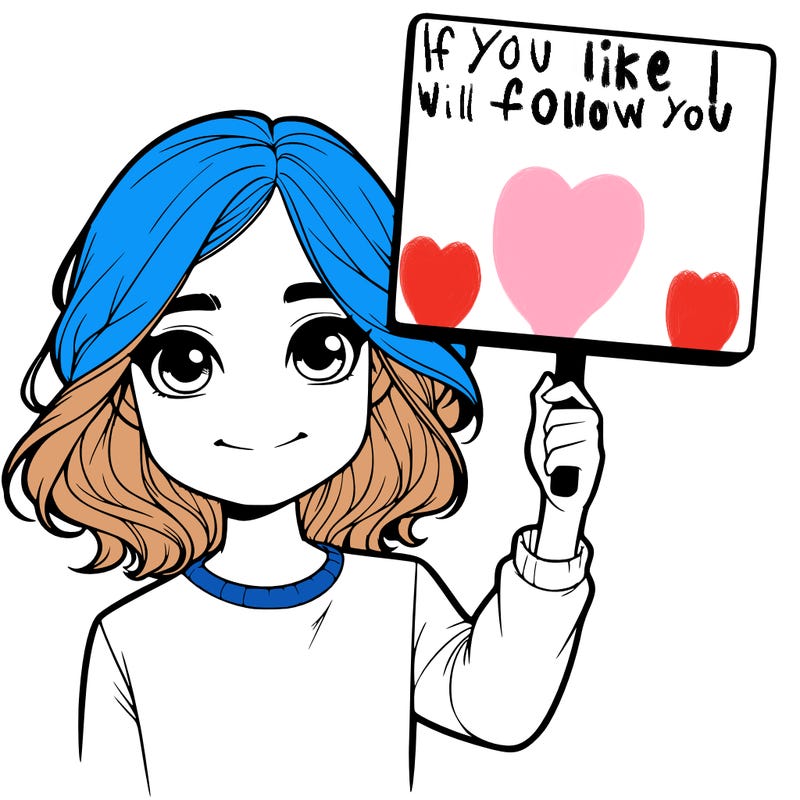 realistic girl holding up a sign