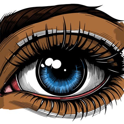 realistic eye