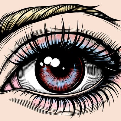 realistic eye