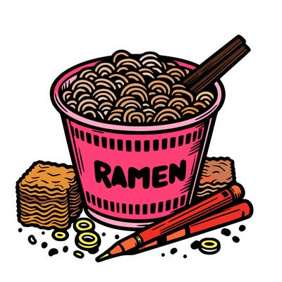 ramen noodles