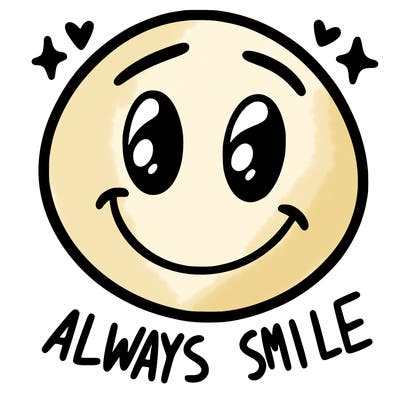 always smile