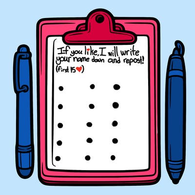 blank clip board with pen