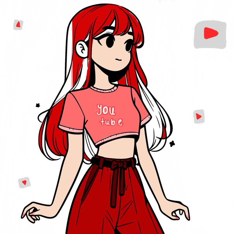 girl in a cute crop top