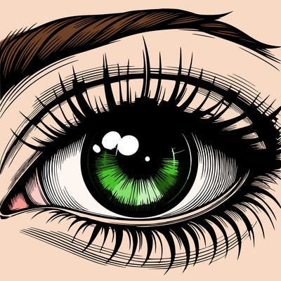 realistic eye