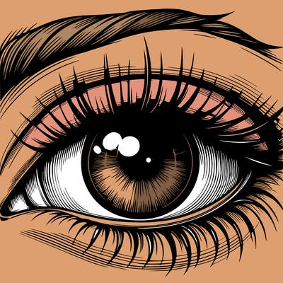 realistic eye