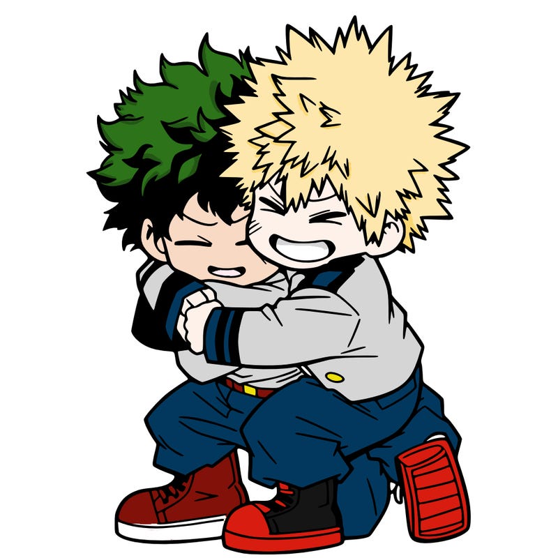 bakudeku hug