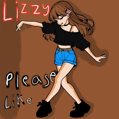 realistic girl danceing