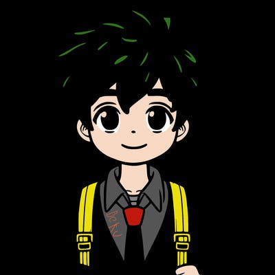 boy with black messy hair at high school