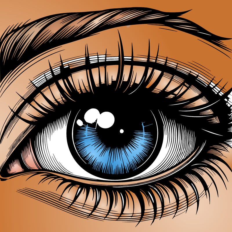 realistic eye