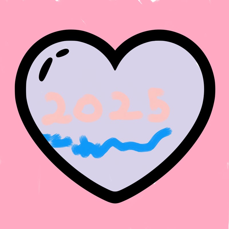 a blank heart