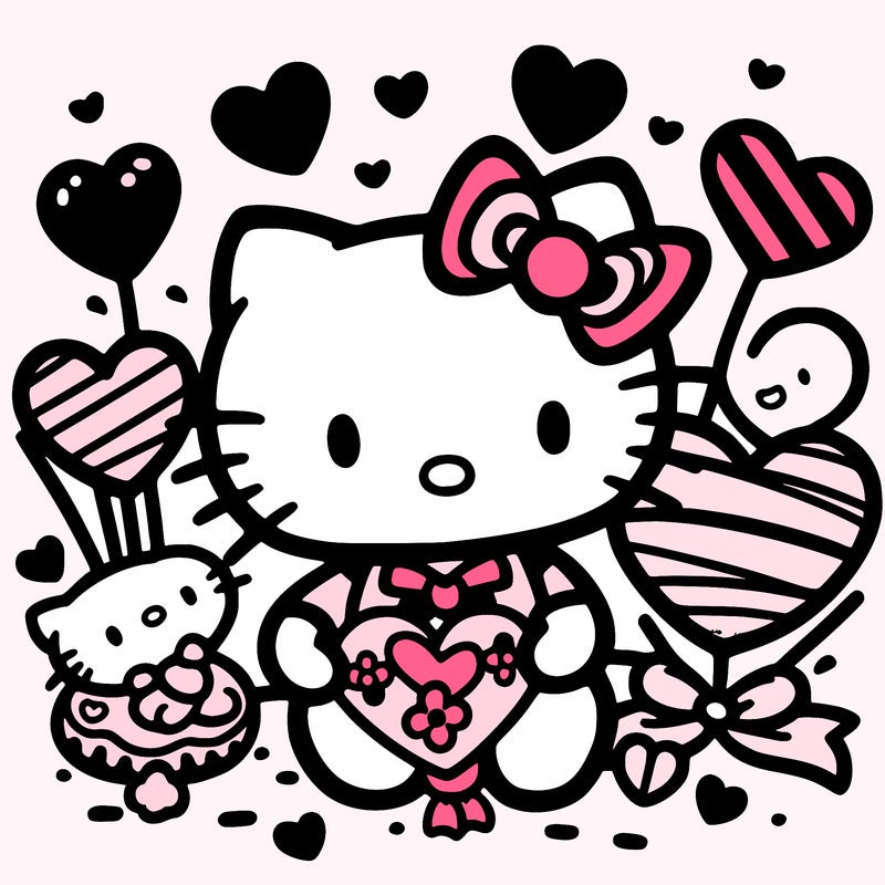 hello kitty valentines