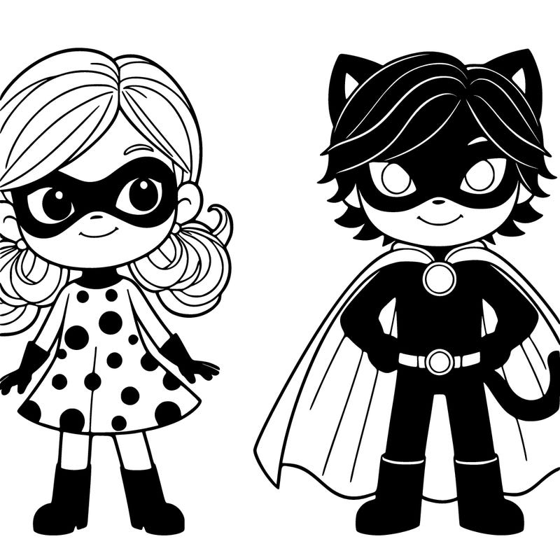 miraculous ladybug and cat noir