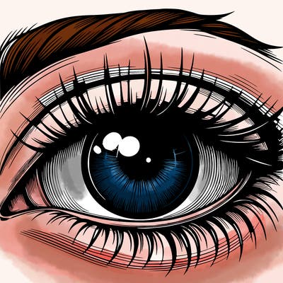 realistic eye