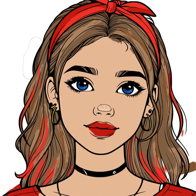 realistic teenage girl