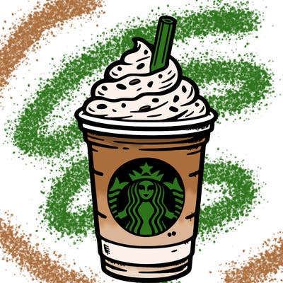 starbucks, frappuccino