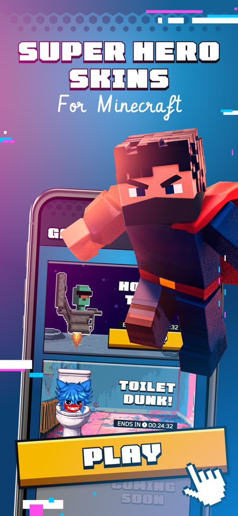 Super Hero Skins for MCPE - Games App | MWM