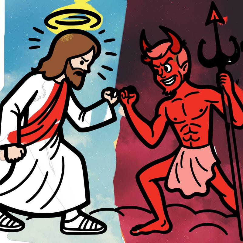 jesus versus the devil