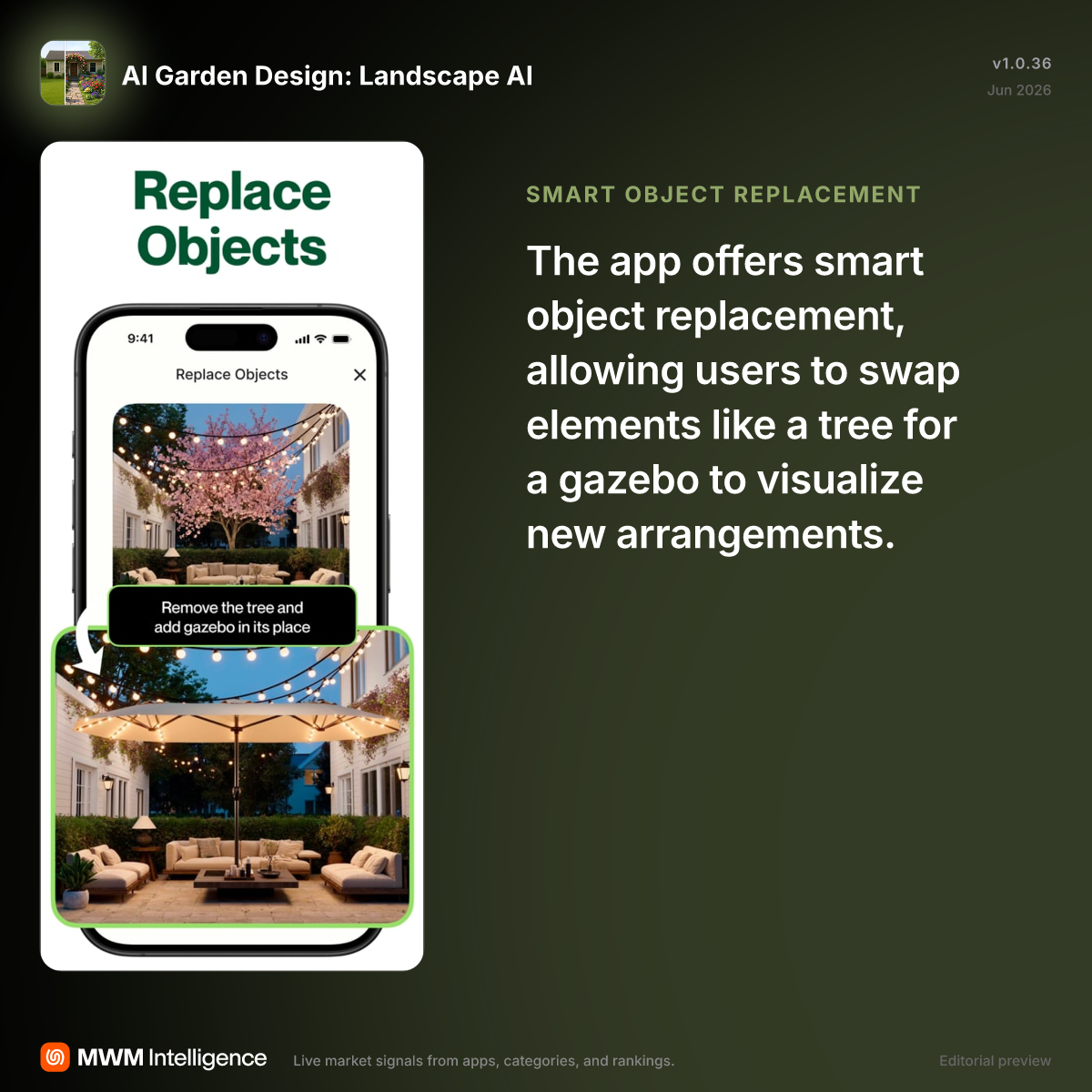 AI Garden Design: Landscape AI - Graphics & Design App | MWM