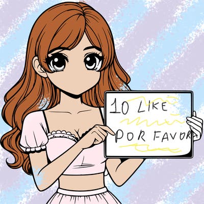 realistic pretty girl holding blank sign