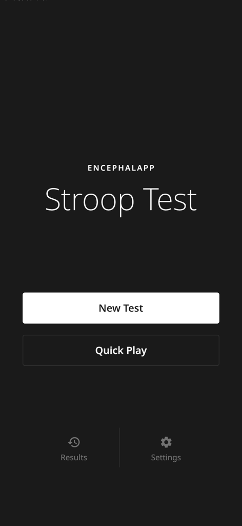 EncephalApp - Stroop Test - Games App | MWM